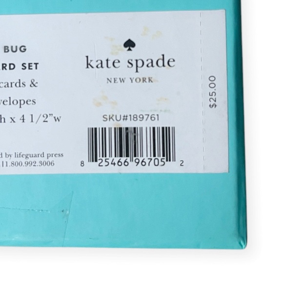 NIB Kate Spade New York Holiday Card Set "BAH HUM BUG." - Picture 8 of 8